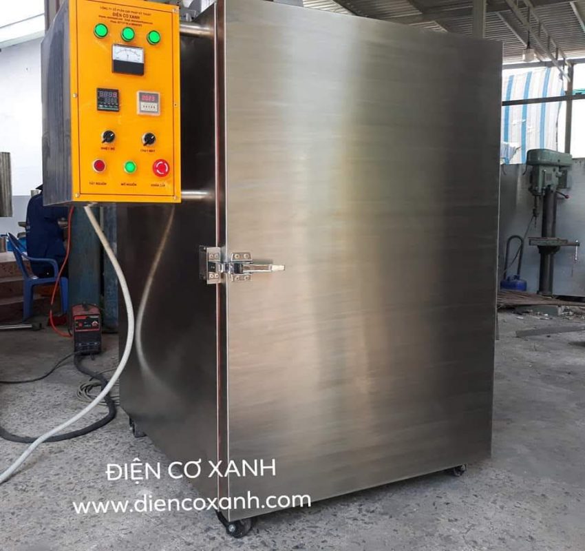 Tủ sấy nông sản 10 khây Điện Cơ Xanh