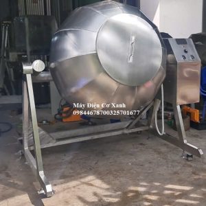 Máy trộn tẩm gia vị khoai tây chiên