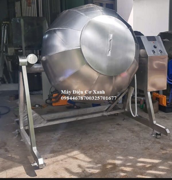 Máy trộn tẩm gia vị khoai tây chiên
