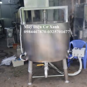 Nồi nấu gia nhiệt gián tiếp có khuấy