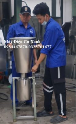 Máy xay nước sốt muối ớt xanh