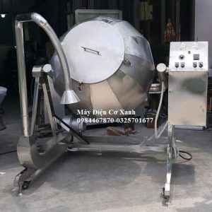 Máy trộn tẩm ướp hạt sachi có gia nhiệt