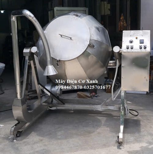 Máy trộn tẩm ướp hạt sachi có gia nhiệt