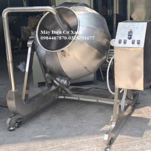 Máy trộn tẩm ướp mứt dừa có gia nhiệt