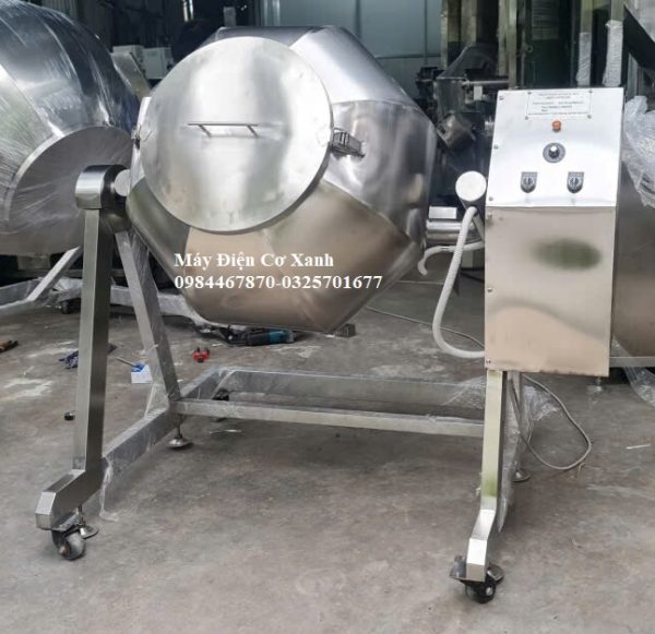 Máy trộn tẩm ướp gia vị cho hạt sachi