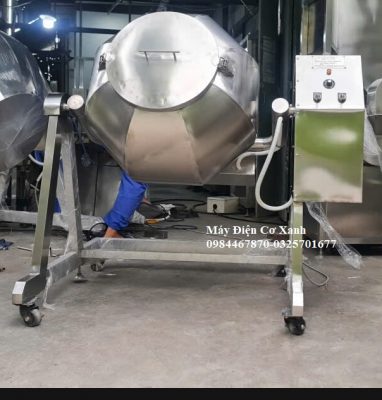 Máy trộn tẩm ướp gia vị khoai tây