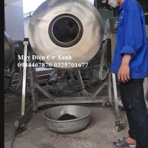 Máy rang đậu xanh lòng