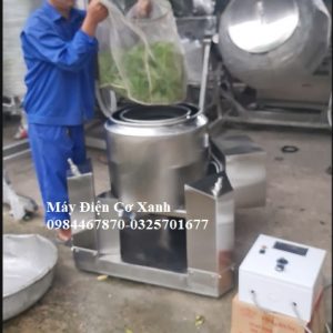 Máy ly tâm tách nước rau muống