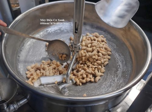 Máy tẩm gia vị cho hạt điều