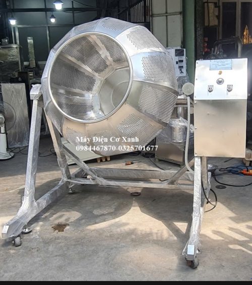 Máy rửa khoai lang dạng lồng quay