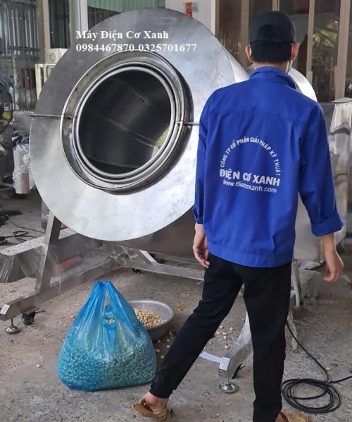 Máy rửa củ sắn dạng lồng quay Máy rửa củ sắn dạng lồng quay