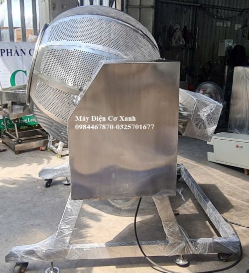 Máy rửa củ nưa dạng lồng quay