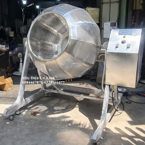 Máy rửa củ gừng dạng lồng quay