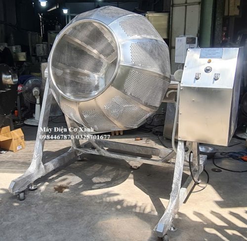 Máy rửa củ gừng dạng lồng quay Máy rửa củ gừng dạng lồng quay