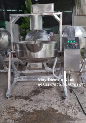 Chảo tẩm ướp gia vị cho hạt điều