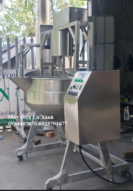 Chảo cô đặc trà gừng tự động