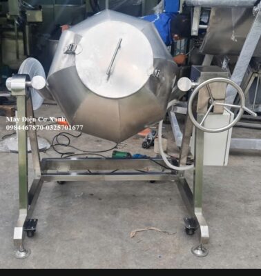 Máy trộn tẩm ướp hạt, phủ bao bột hạt