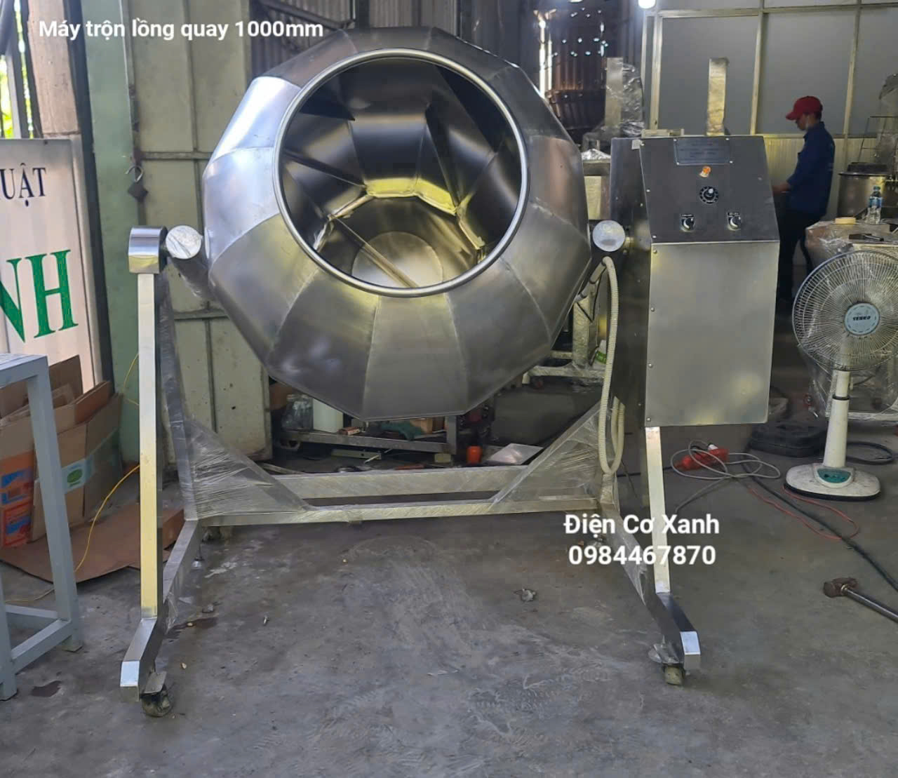 Máy trộn tẩm ướp xoài sấy dẻo