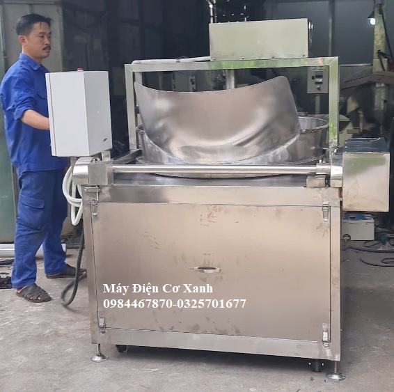 Máy chiên khoai lang tự động