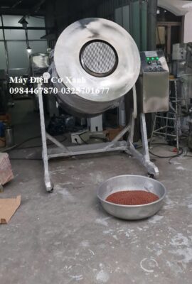 Máy rang tẩm ướp đậu phọng da cá