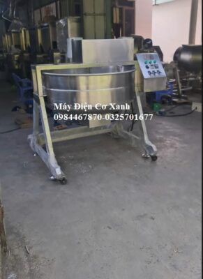 Chảo nấu cánh khuấy đồng tâm cô kẹo nước đường tự động