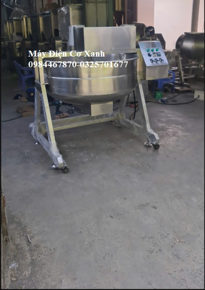 Chảo nấu cánh khuấy đồng tâm nấu đường mật dừa nước tự động