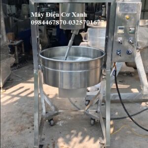 Chảo nấu sữa hạt sen, sữa đậu nành cánh khuấy lệch tâm