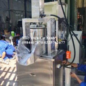 Máy ép thủy lực dùng vắt nước thực phẩm: dưa chua, củ quả, dược liệu
