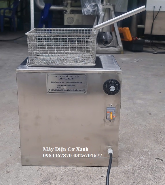 Máy chiên dầu tách cặn