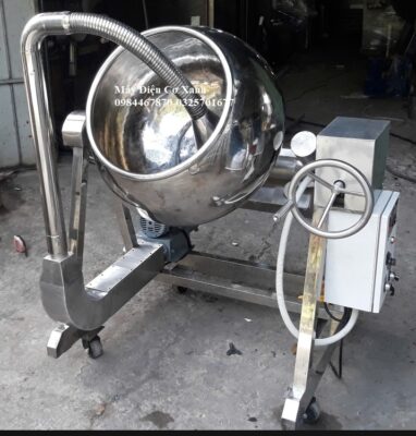 Máy vo viên áo gia vị cho viên