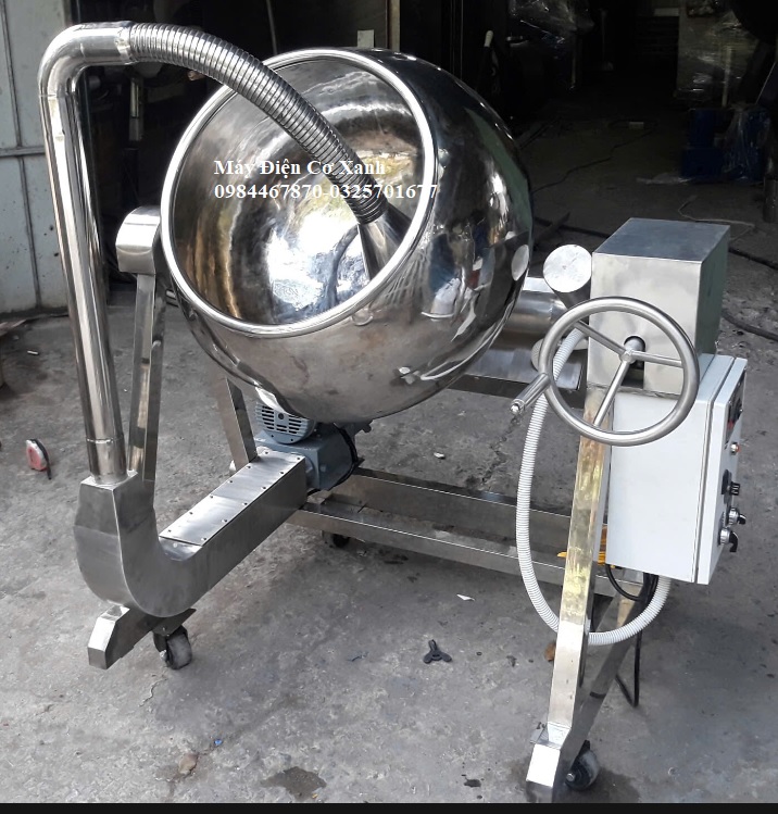 Máy vo viên áo gia vị cho viên