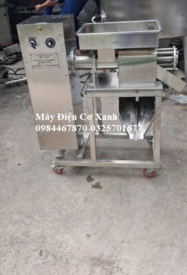 Máy ép trục vít công nghiệp vắt nước khóm, gừng, sả