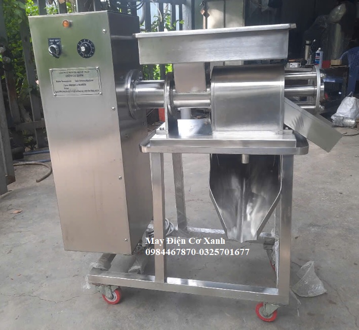 Máy ép trục vít vắt nước cốt nghệ, nước cốt tỏi, nước cốt gừng tỏi