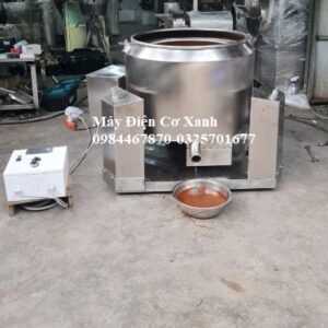 Máy ly tâm vắt nước dược liệu, vắt nước rau củ quả trước khi đóng gói, vắt nước sản phẩm chiên