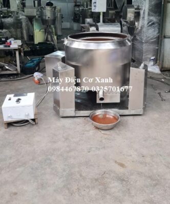 Máy ly tâm vắt nước dược liệu, vắt nước rau củ quả trước khi đóng gói, vắt nước sản phẩm chiên