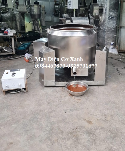 Máy ly tâm vắt nước dược liệu, vắt nước rau củ quả trước khi đóng gói, vắt nước sản phẩm chiên