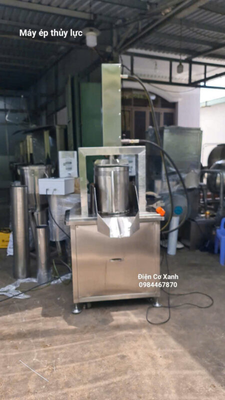 Máy ép thủy lực dùng ép dẻ đường nguyên chất, ép xôi, ép cơm cháy