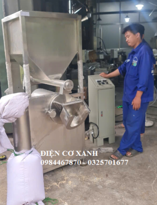 Máy nghiền bột khoai, bột gạo lức, bột sắn dây tự động