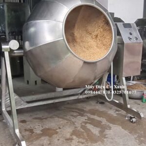 Máy trộn lồng quay cho bột khô, trộn tẩm gia vị thực phẩm - ĐIỆN CƠ XANH