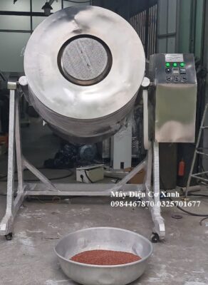 Máy rang hạt công nghiệp ĐIỆN CƠ XANH chín đều, thơm ngon