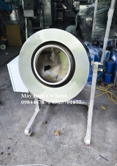 Máy rang hạt, sao bột dược liệu, rang sấy bột khô