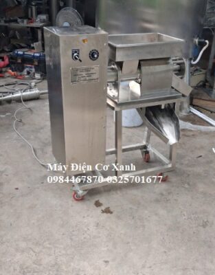 Máy vắt nước cốt lá dược liệu dầu tầm, lá trầu, rau ôm, lá dứa, bồ ngót