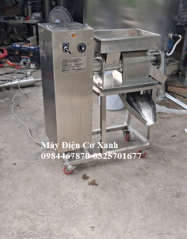 Máy vắt nước cốt lá dược liệu dầu tầm, lá trầu, rau ôm, lá dứa, bồ ngót