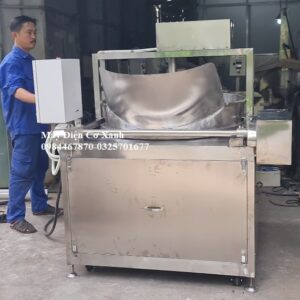 Nồi chiên thực phẩm tự động, chiên khoai tây, chiên mít, chiên đậu, chiên nấu sốt gia vị - ĐIỆN CƠ XANH