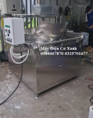 Nồi chiên thực phẩm tự động, chiên khoai tây, chiên mít, chiên đậu, chiên nấu sốt gia vị - ĐIỆN CƠ XANH