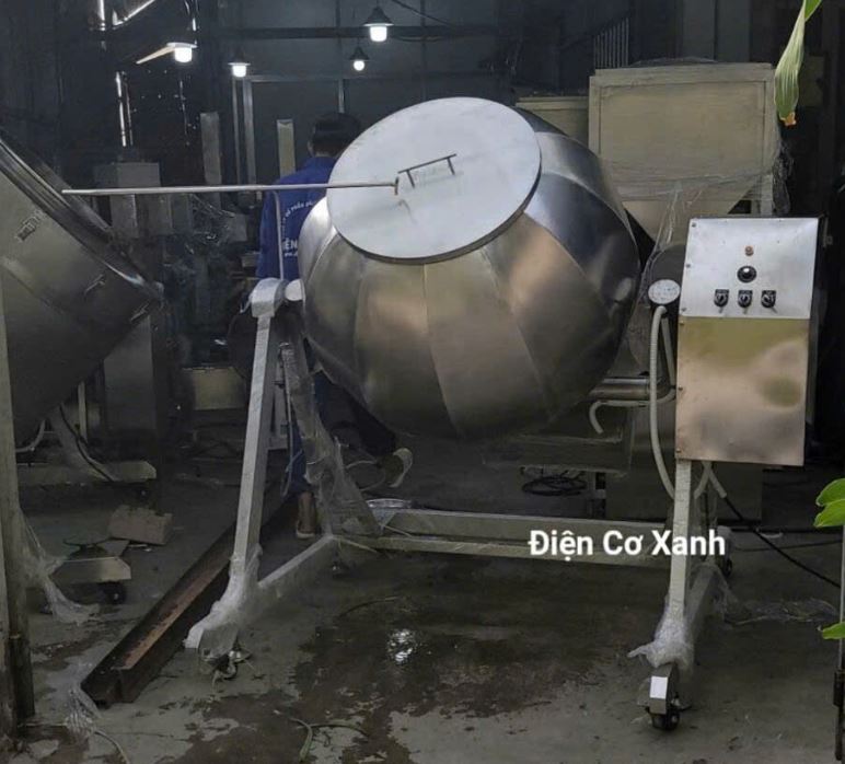 Máy trộn bánh tráng bơ dầu