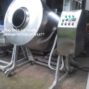 Máy rang tẩm ướp gia vị cho hạt: đậu hà lan, đậu nành, đậu xanh lồng, đậu đỏ