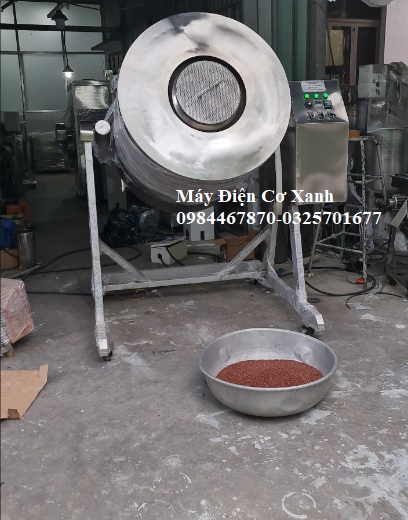 Máy rang thực phẩm chín đều gia nhiệt bằng điện