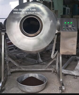 Máy rang thực phẩm chín đều gia nhiệt bằng điện
