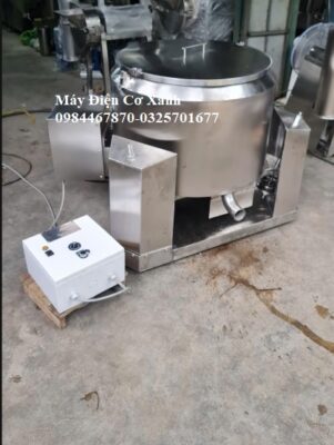 Máy tách dầu thừa trong tóp mỡ sau khi chiên